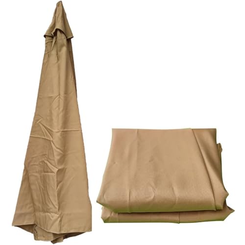 Toile de rechange parasol 8 baleines pour table de jardin et terrasse cafetier - 5