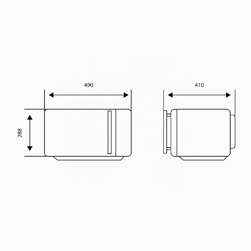 Svan Microondas 25 Litros Cerámico Inox SMWC25900DGN. 900W, 9 Programas, Modo Descongelación, Revestimiento Interior, Fácil Limpieza, Temporizador 95min.