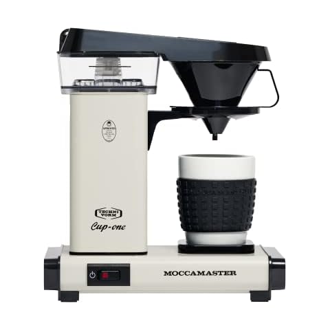 Moccamaster Cup-one Filter Coffee Machine, Off-White Cover