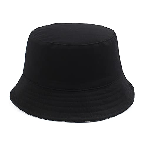 Changxi Chapéu de balde de lado duplo Chapéu de sol com let s de camuflagem impressas Bonés dobrávei