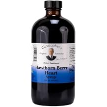 Christophers Original Formulas Hawthorn Berry Heart Syrup - 16 fl oz | Natural Herbal Blend for General Wellness