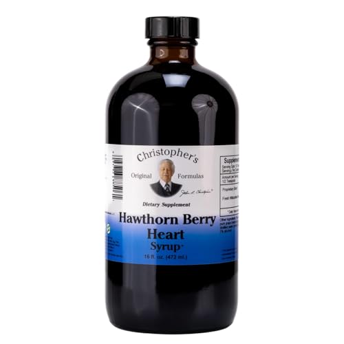Dr. Christopher's Formulas Hawthorn Berry Heart Syrup, 16 oz