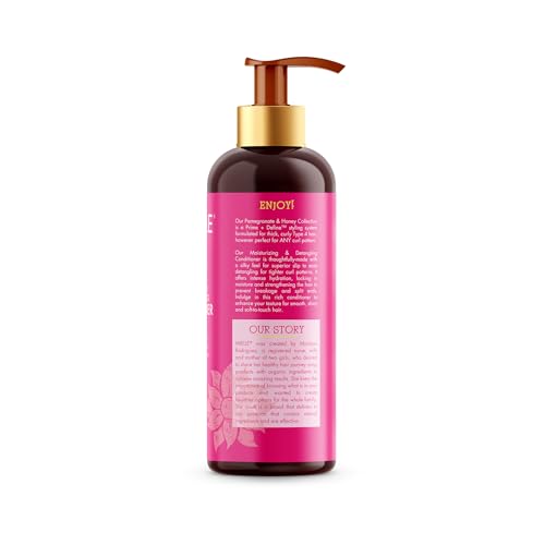 Mielle Organics Pomegranate & Honey Detangling Conditioner for Curly Hair - Deep Moisturizing Conditioner to Help Strengthen Strands, Prevents Breakage and Split Ends & Improves Hydration (32 Fl Oz)