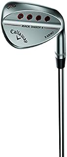 Callaway Mack Daddy 4 Chrome Lob Wedge, 60°-12° (Bounce) X Grind, Steel, S200