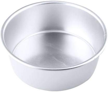 Wonder Bakers 9 inch Aluminum Cake Baking Mould for Oven & Convection 800 GM Cake
