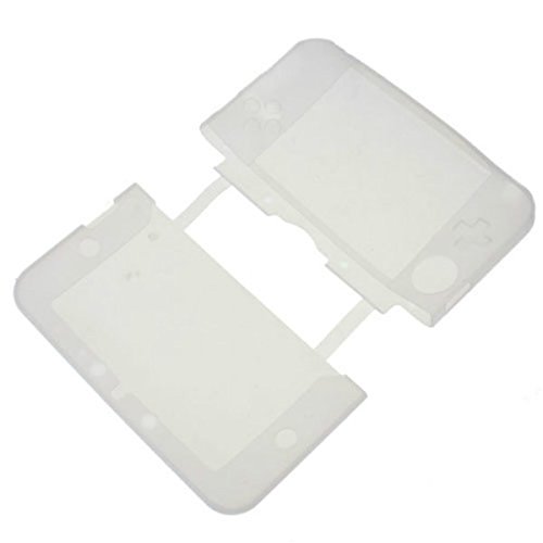 C-FUNN Silicona Suave Gel Protecci�n Caso Cubierta para Nintendo 3Ds XL Ll - Blanco Claro