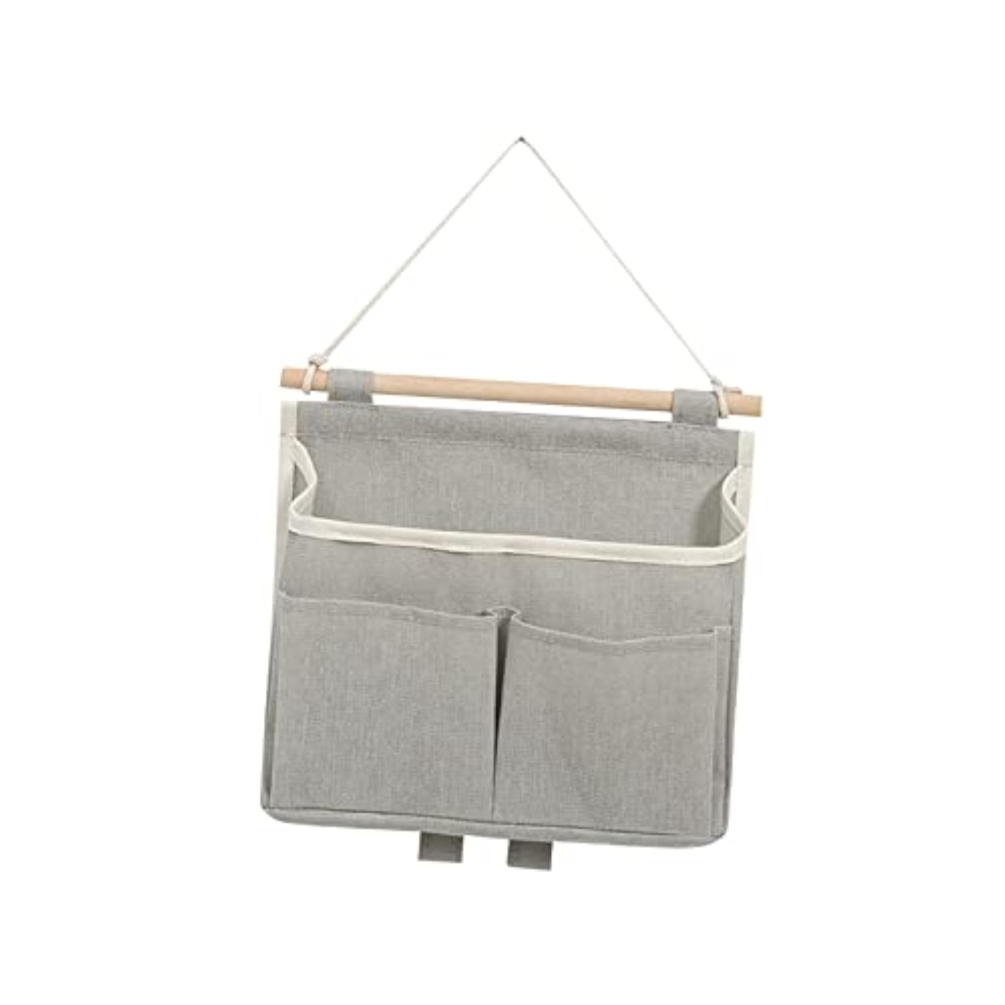 Wall Mount Practical Storage Bag 3 Pockets Multifunction