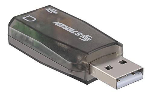 Audio, Electronics STEREN Tarjeta de Sonido USB Externa