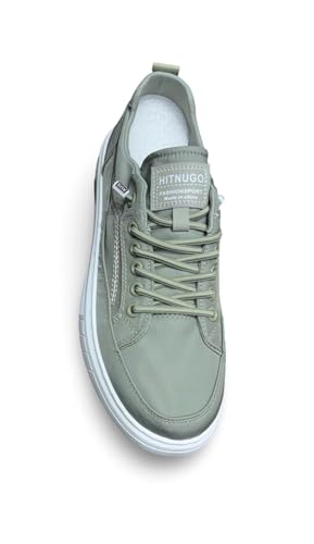 Image of Men's Casual Sneakers, Lace-Up, Fashion Sports Shoes