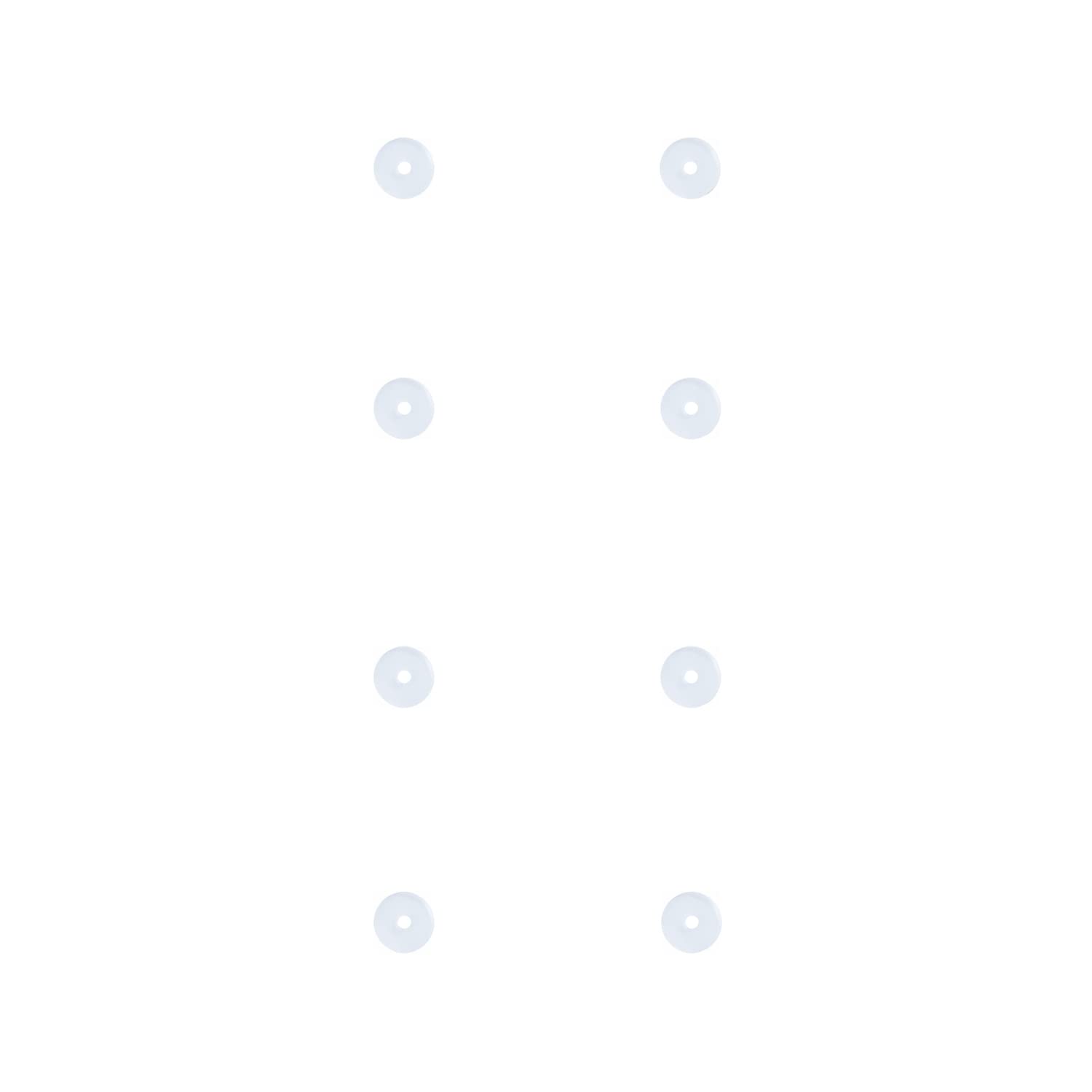 Bloomfall Clear Piercing Disc for Nose Piercing Bump Treatment, Silicone Earrings for Keloids Healing Pads