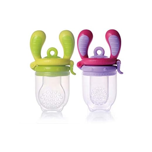 Kidsme Food Feeder 4m+ & 6m+, 4 + 6 mån