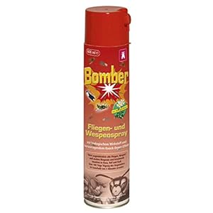 Kerbl 299734 Bomber 600 ml aerosolspray tegen vliegen en wespen