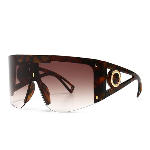 Lunettes de soleil surdimensionnées tendances lunettes vintage luxe femmes UV400
