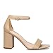 Sam Edelman womens Daniella Heeled Sandal, Beige, 6.5 US