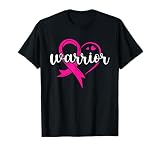 Warrior Pink Ribbon Breast Cancer Fighter T-Shirt