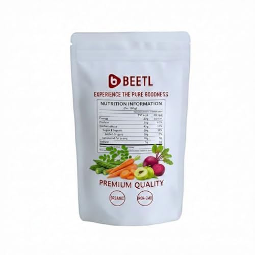 Image of BEETL Moringa Carrot Beetroot & Amla Powder Blend | Mixed Vegetable Powder | Plant Based Blend for Smoothies, Juices & Recipes | Pack of 2 x 100 g | Total 200 g