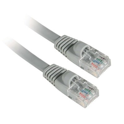 Patch Cable - RJ-45 M - RJ-45 M - 25 ft - CAT 5e - Gray