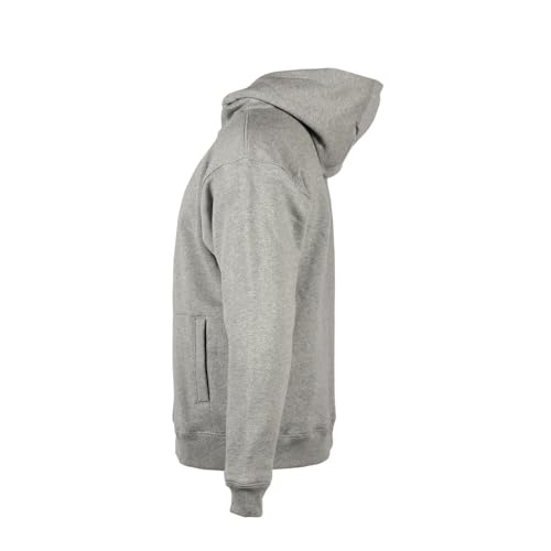 Image of Arborwear Double-Thick Hooded Pullover Sweatshirts For Men - Heavyweight Hoodies With Snap Neck Collar and Handwarmer Pouch