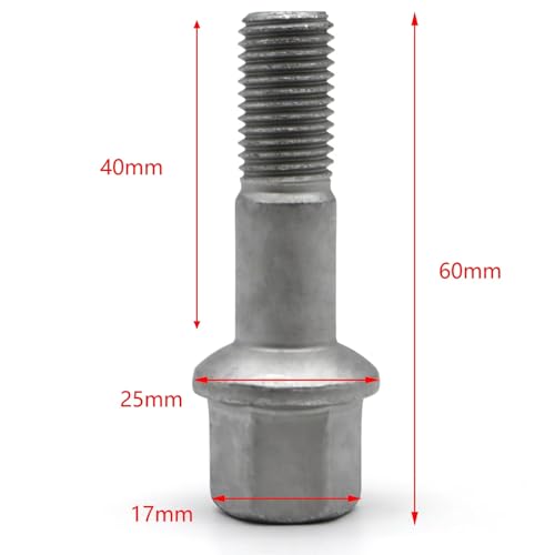 Pernos rueda Benz M12x1.5 kit de 5 tuercas de llanta para SLK R170 1996-2004 6