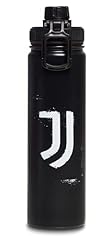 Seven Borraccia Termica Juventus - 500 ML - Acciaio Inossidabile Interno Esterno - Mantenimento Temperatura 12h Calde, 24h Fredde - Scuola, Tempo Libero, Nero III