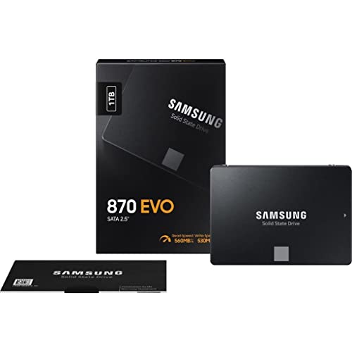 Image of Samsung 870 EVO 1TB SATA 2.5 inch Internal Solid State Drive (SSD) (MZ-77E1T0)