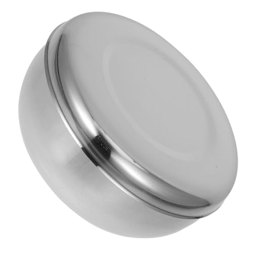 EPIGEIST 断熱厚手ステンレス製ご飯茶碗 蓋付き 多用途スープボウル 風伝統デザイン 保温保冷対応 ご飯 麺 スープ用家 業務用