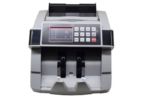 AM Fully Automatic Value Old/New INR Money Counter Detector Dual (LCD+LED) Display Note Counting Machine (Counting Speed - 1000 Notes/min)