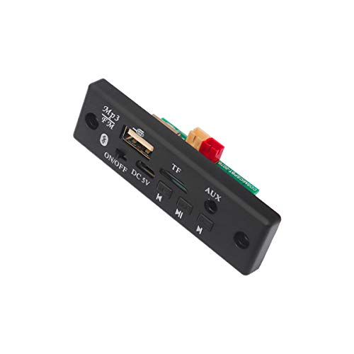 Image of Electronic spices 5V Bluetooth MP3 FM /USB /AUX /TF /MIC /Card MP3 Stereo Player Decoder Module Kit for Audio Amplifier