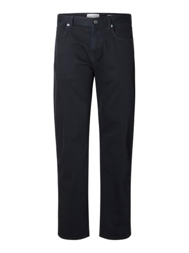 SELETED HOMME Slh196-straightscott 3431 Colored Noos Jeans, Azul Marino, 30W / 32L Hombres