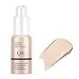Liquid Full Coverage Foundation - Natural Looking Matte Lightweight, Undetectable Flawless Medium to