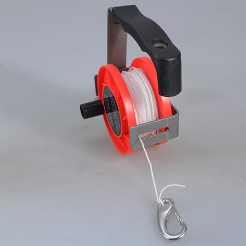 Línea de exploración subacuática con carrete de buceo ergonómico antideslizante 6