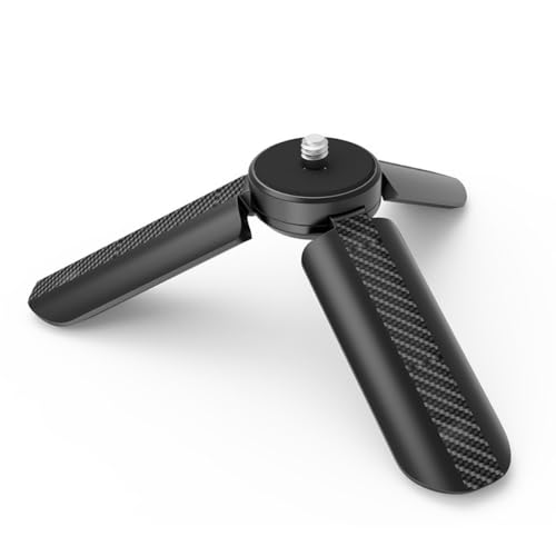 Image of GetZget Mini Tripod Desktop Stand Stabilizer Holder Compatible with DJI OSMO Pocket 3 / Pocket 2, DJI Action 6 /5 / 4 /3, Insta360 X2 / X3 / X4 / X5, Gopro Camera 1 /4Th Screw Mount Accessories