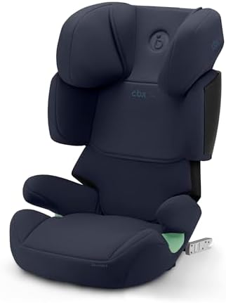 CBX by CYBEX Kinder-Autositz Solution X i-Fix, ISOFIX, 15-50kg, Blau | Für Autos mit und ohne ISOFIX, ca. 3 bis 12 Jahre, 15 bis 50 kg, integrierter Seitenaufprallschutz, 11-fach h
