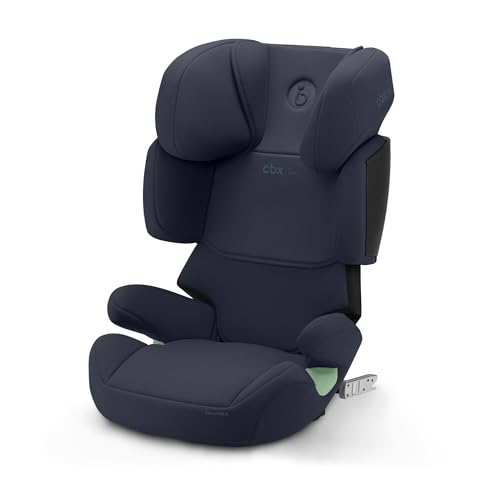 CYBEX Silver Seggiolino Auto per Bambini Solution X i-Fix, Per Auto Con e Senza ISOFIX, Per Bambini da circa 3 a 12 Anni (100 - 150 cm), Da 15 a 50 kg circa, Blue Moon
