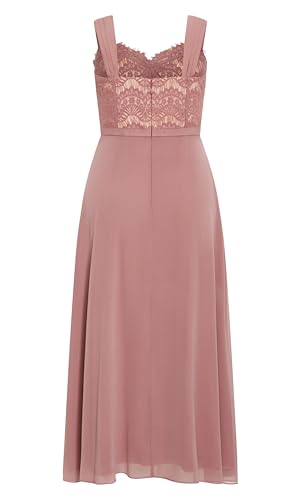 Image of City Chic Women's Plus Size Maxi Cocktail Dress - Sweet Evie