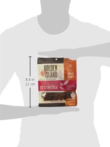 Golden Island Sriracha Pork Jerky, 3 oz.