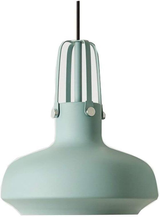 Lumière de restaurant HJLJKG en fer forgé coloré, lustre d'artisanat