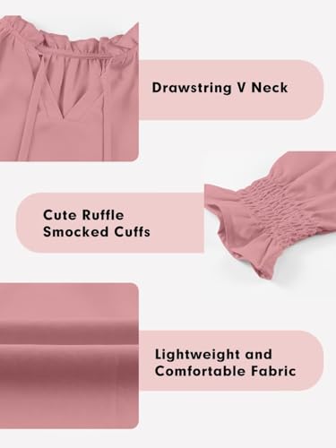 Image of DOKOTOO KIDS Girls Dress Shirt Long Sleeve Blouse Fall Tops Size 7-15 Years