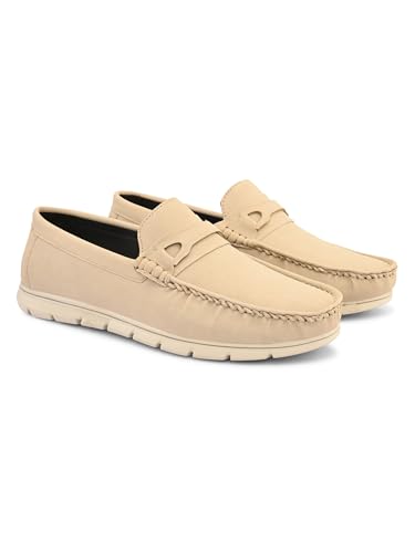 Image of Prolific Men's Premium Suede Casual Loafer | Lighweight Slip-On's | Soft Cushioned Insole | Stylish & Comfortable