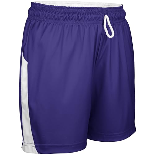 Short de basket réversible fille Champro Swish pour l'entraînement
