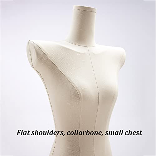 Schneiderpuppen-Mannequin-Torso, Mannequin-Ständer, Mannequin-Körper, Torso, Weiblich, Halbe Skala, Dummy-Display, Büste, Maniquins-Körper Mit Metallsockel, Ständer Für Schaufenster, Hochzeitskleid,