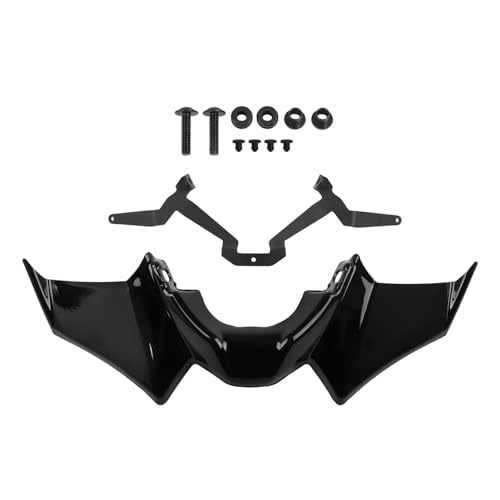 Becquet avant moto haut de gamme finition Glossy Black pour Yamaha MT-07 SP 2021-2024