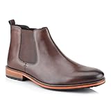 Silver Street London Argyll, Botas Estilo Chelsea Hombre, Brown, 45 EU