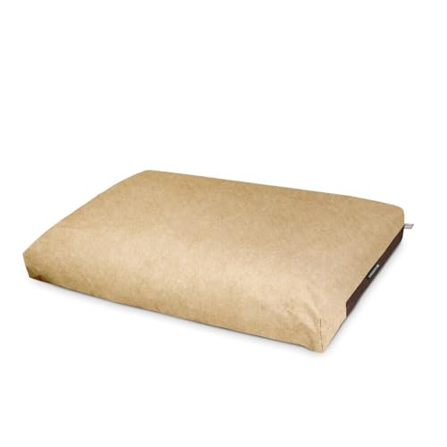 HAPPERS Wasserdichtes und abnehmbarer Palettenkissen aus Kunstleder, außen beige, Patagonien, 120 x...