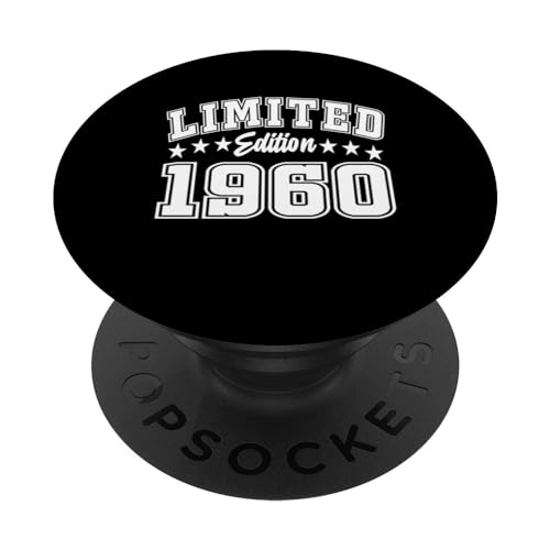 Edición Limitada 1960 Cumpleaños 1960 Edición Cumpleaños PopSockets PopGrip Intercambiable