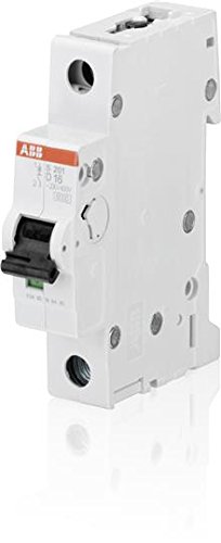S201-D0,5 ABB disjoncteur automatique phase neutre 1 pôle 0,5A 10kA s251001r0981