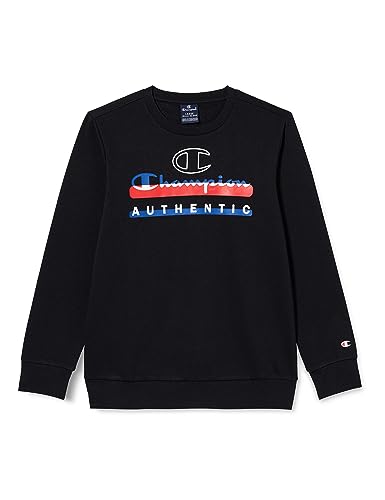 Sweat Champion Crewneck Noir pour enfant 9-10 ans au quotidien