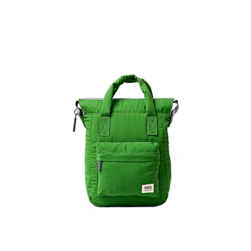 Sac à dos XS ROKA London Bantry en Taslon vert anis taille S pour un style décontracté