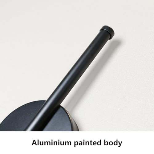 Apliques de pared interior LED con sensor de movimiento de 60cm en negro 4
