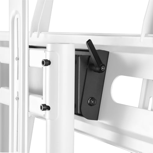 ONKRON Neigungsadapter für TS1551 / TS1552 TV Ständer rollbar mit Neigung bis zu +10°, TV Neigungsplatte für TV Wagen mit Rollen - mobiler Fernsehständer mit Rollen Zubehör Schwarz ATL-1551 – Bild 4